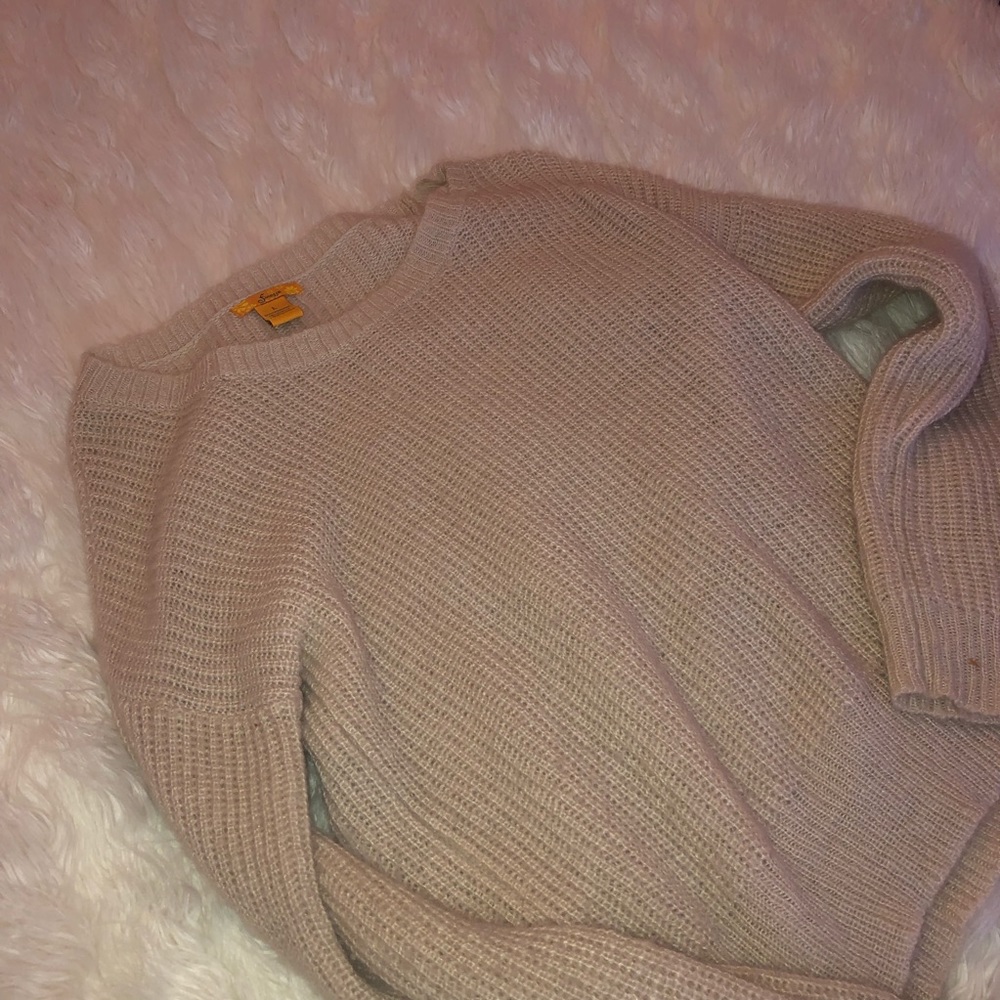 over-sized sweater